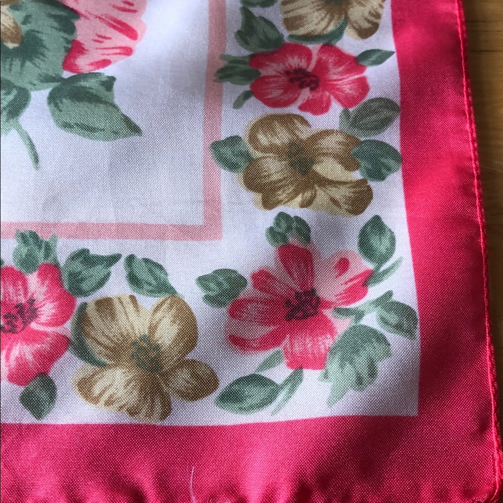 Floral Spring Patterned Scarf - image 3